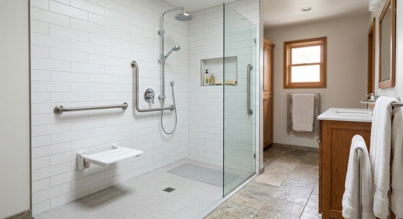 Walk In Shower Installation in Shawnee Mission, KS
